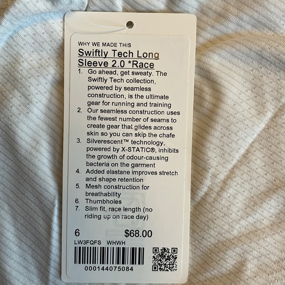 Swiftly Tech Long Sleeve 2.0-Race Length-NWT NEVER WORN - Picture 6 of 9